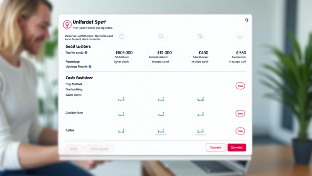 Interface de plateforme d'abonnement avec différents niveaux de tarification