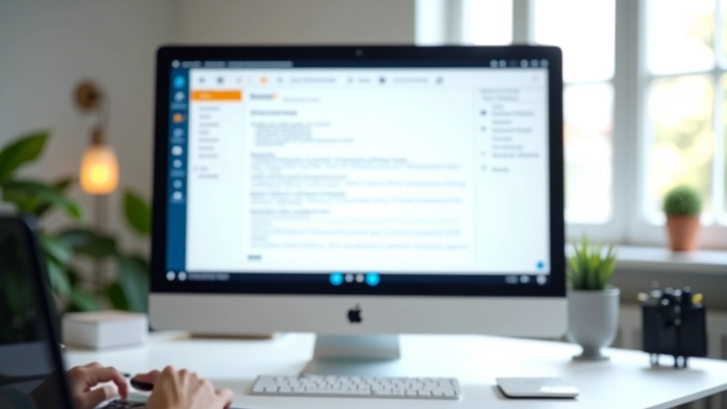 Écran d'ordinateur montrant un éditeur d'email avec du texte formaté et une ligne d'objet optimisée
