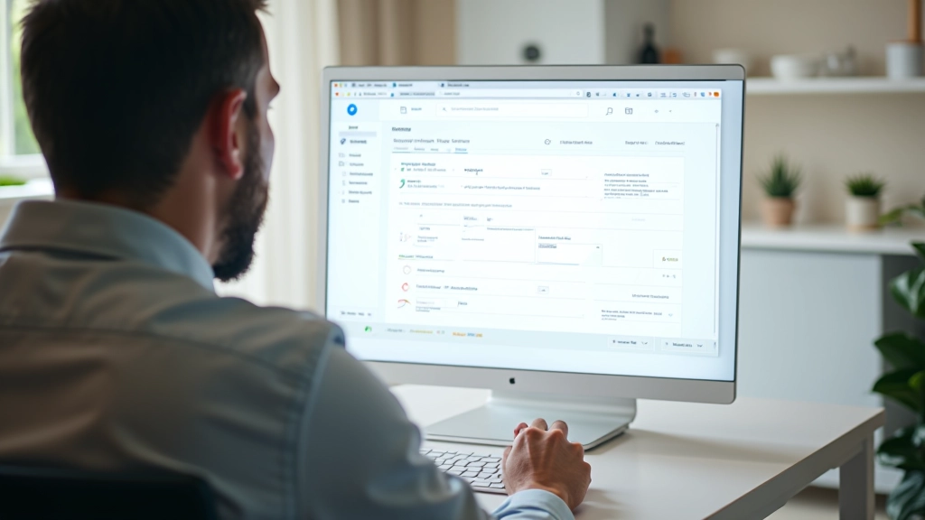 Interface d'automation email avec séquences de campagnes structurées