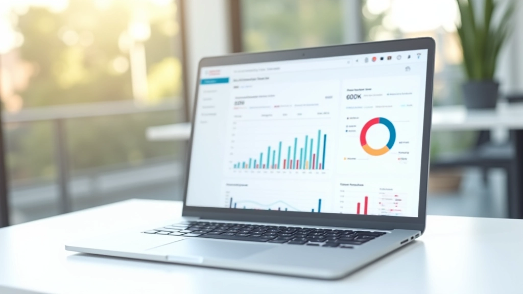 Plateforme SaaS avec tableau de bord montrant les utilisateurs actifs et les métriques de rétention