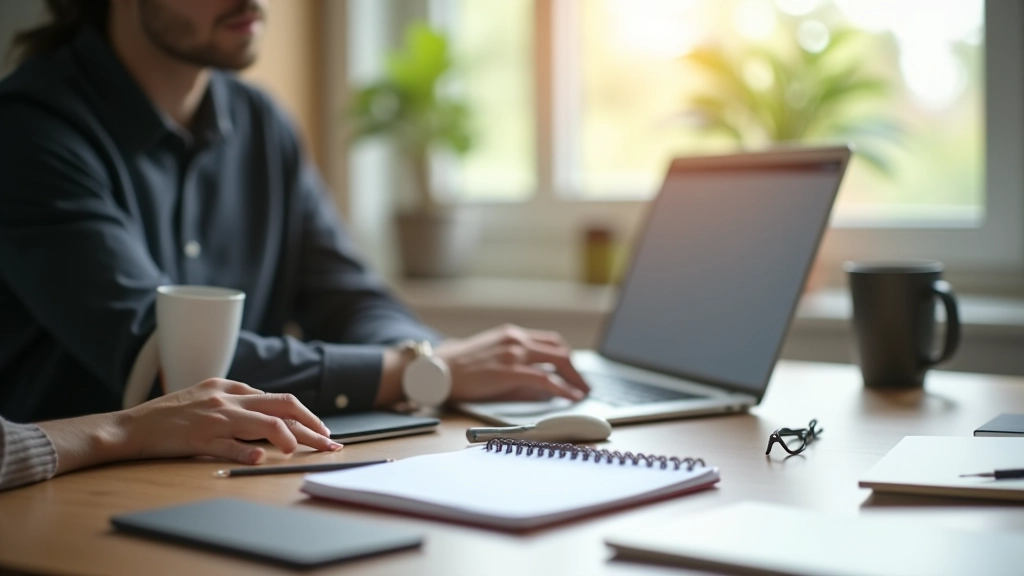 Espace de travail productif avec outils numériques pour l'automatisation